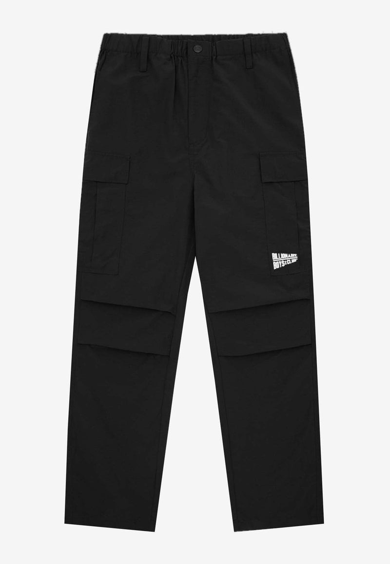 Logo Patch Cargo Pants