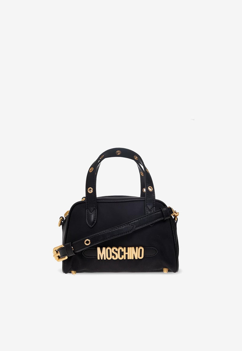 Logo Top Handle Bag