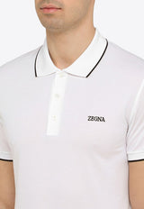 Logo Embroidered Polo T-shirt