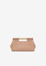 Medium Sicily Leather Clutch Bag