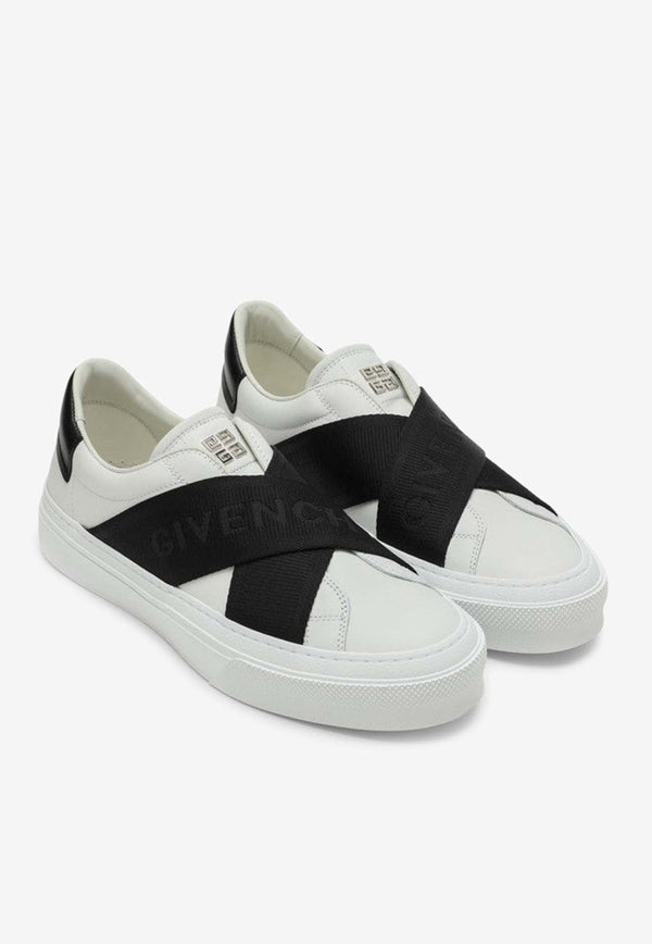 City Sport Leather Low-Top Sneakers