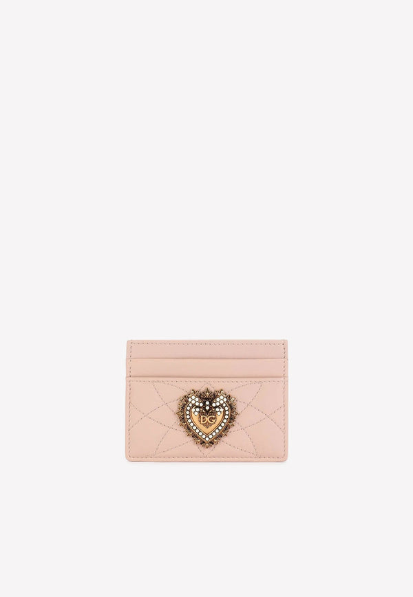 Devotion Cardholder in Quilted Nappa Leather