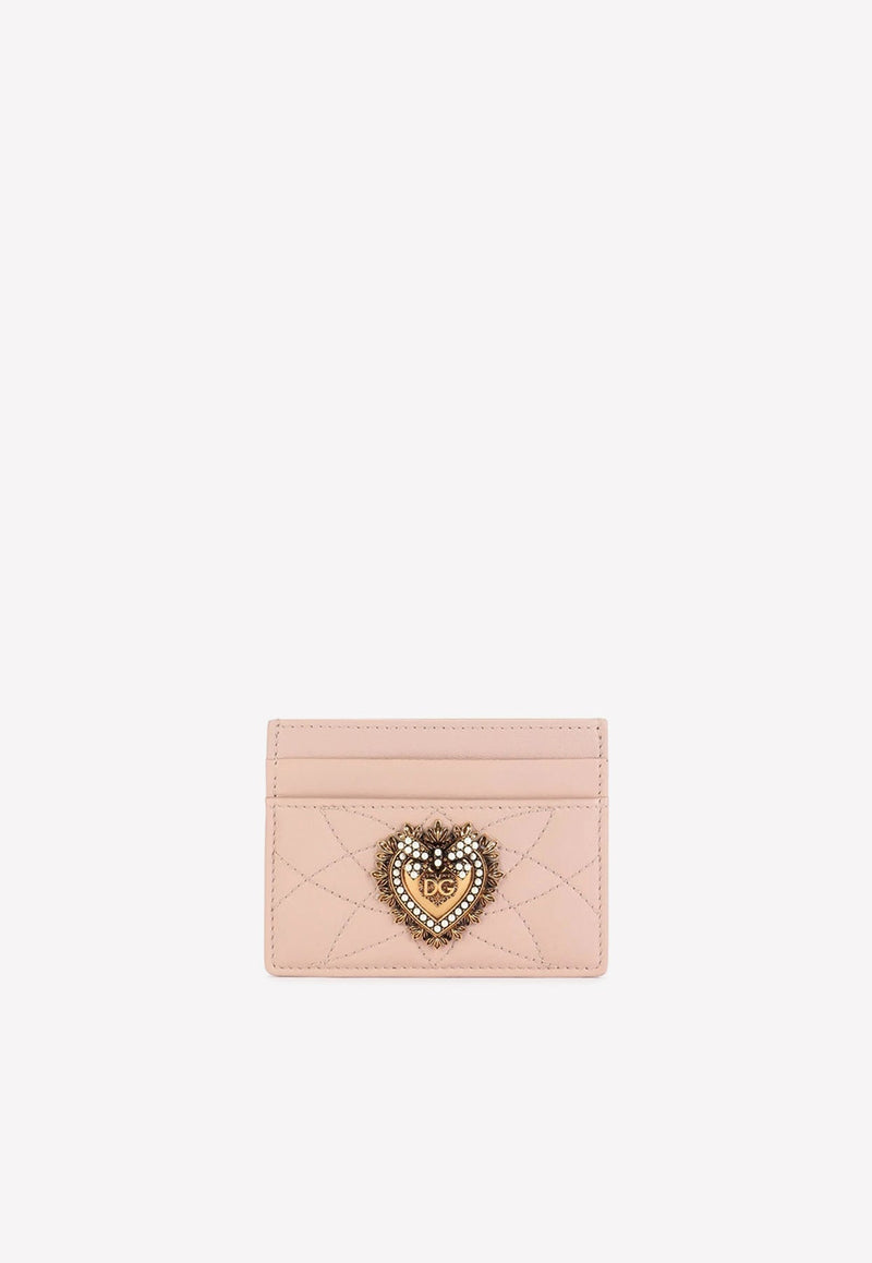 Devotion Cardholder in Quilted Nappa Leather