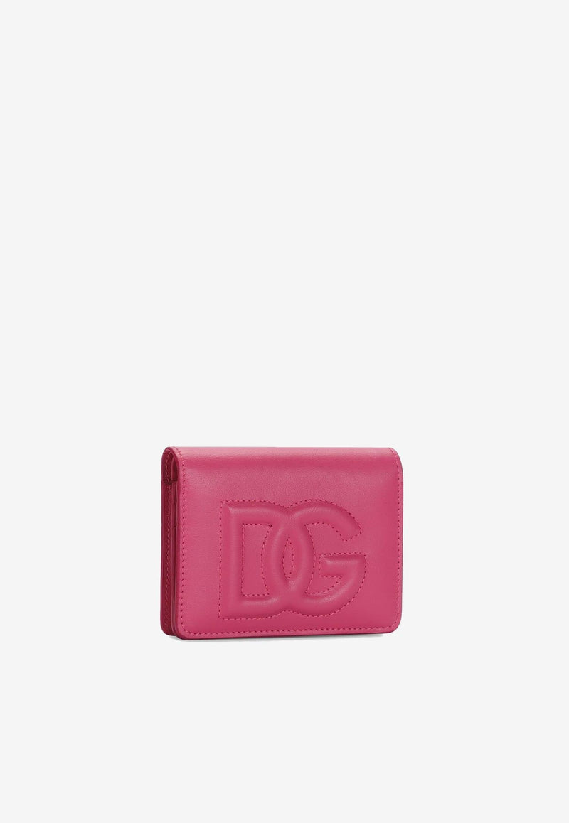 DG Logo Calf Leather Wallet