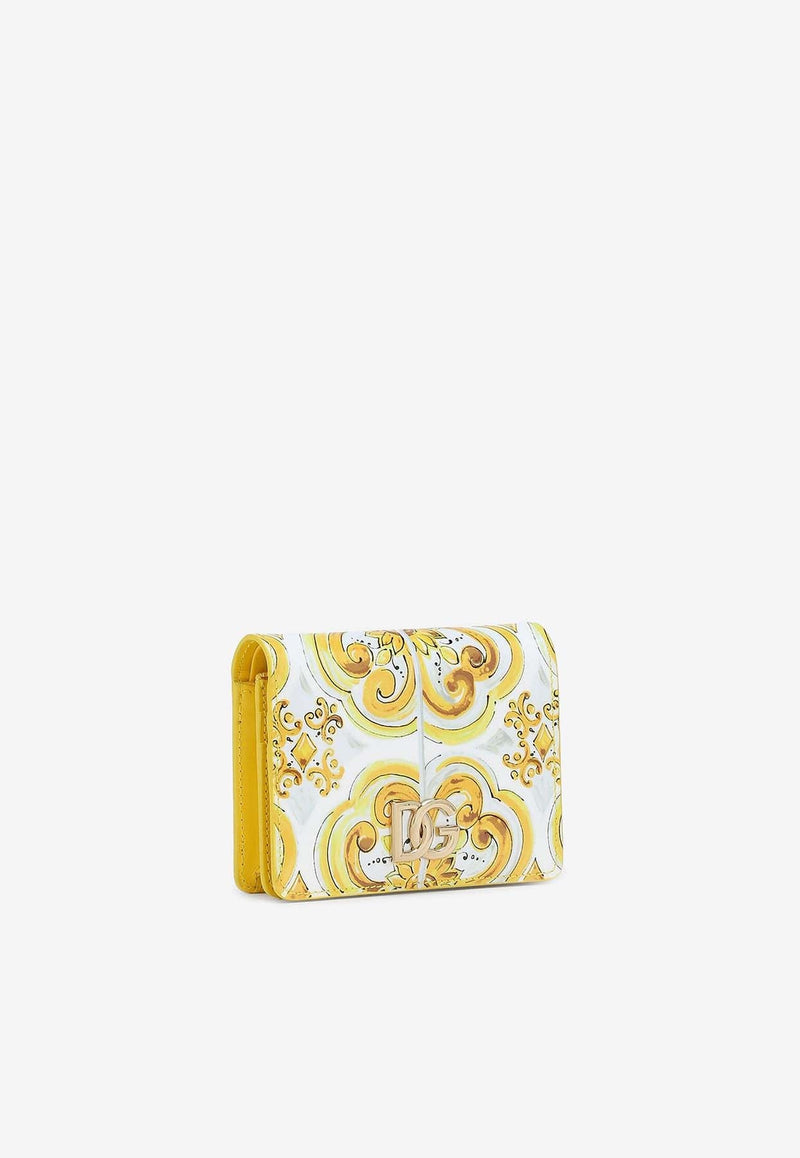 3.5 Majolica Print Continental Wallet