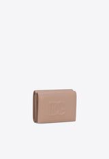 DG Logo French Wallet in Calf Leather