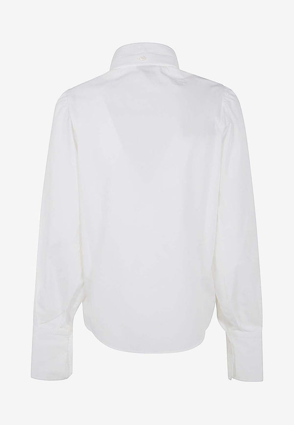 Lavallière Button-Up Shirt