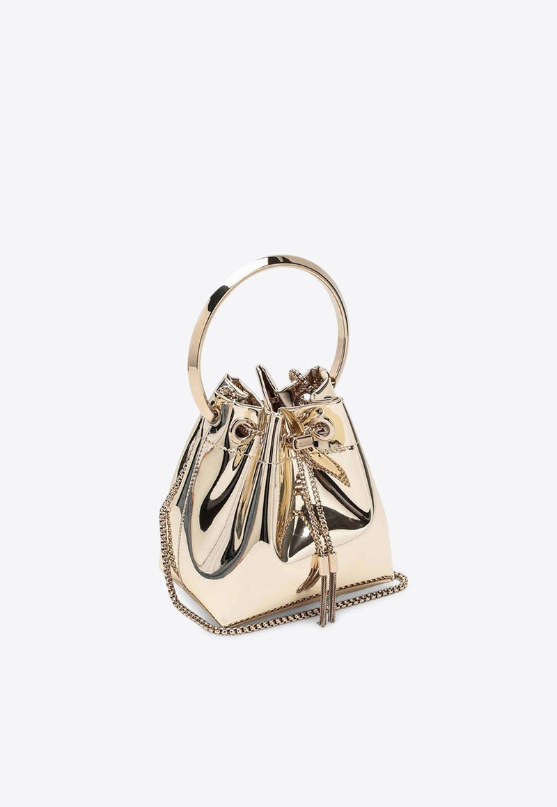 Bon Bon Metallic Bucket Bag