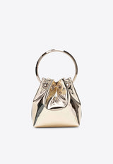 Bon Bon Metallic Bucket Bag