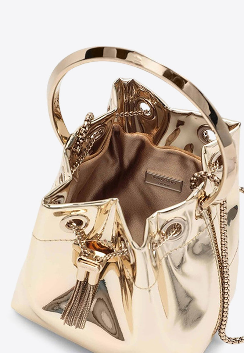 Bon Bon Metallic Bucket Bag