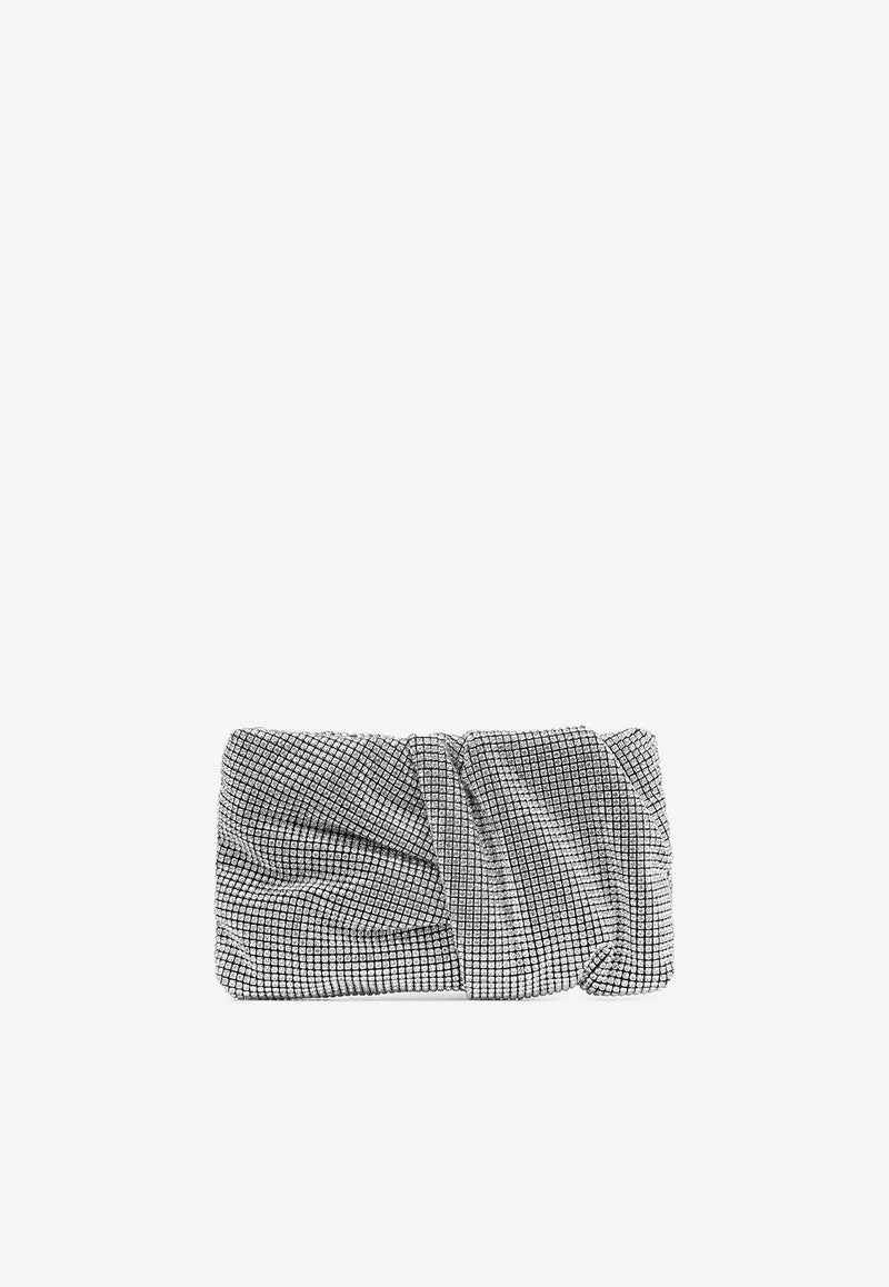 Bonny Crystal Mesh Clutch Bag