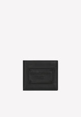 Logo Calfskin Bi-Fold Wallet