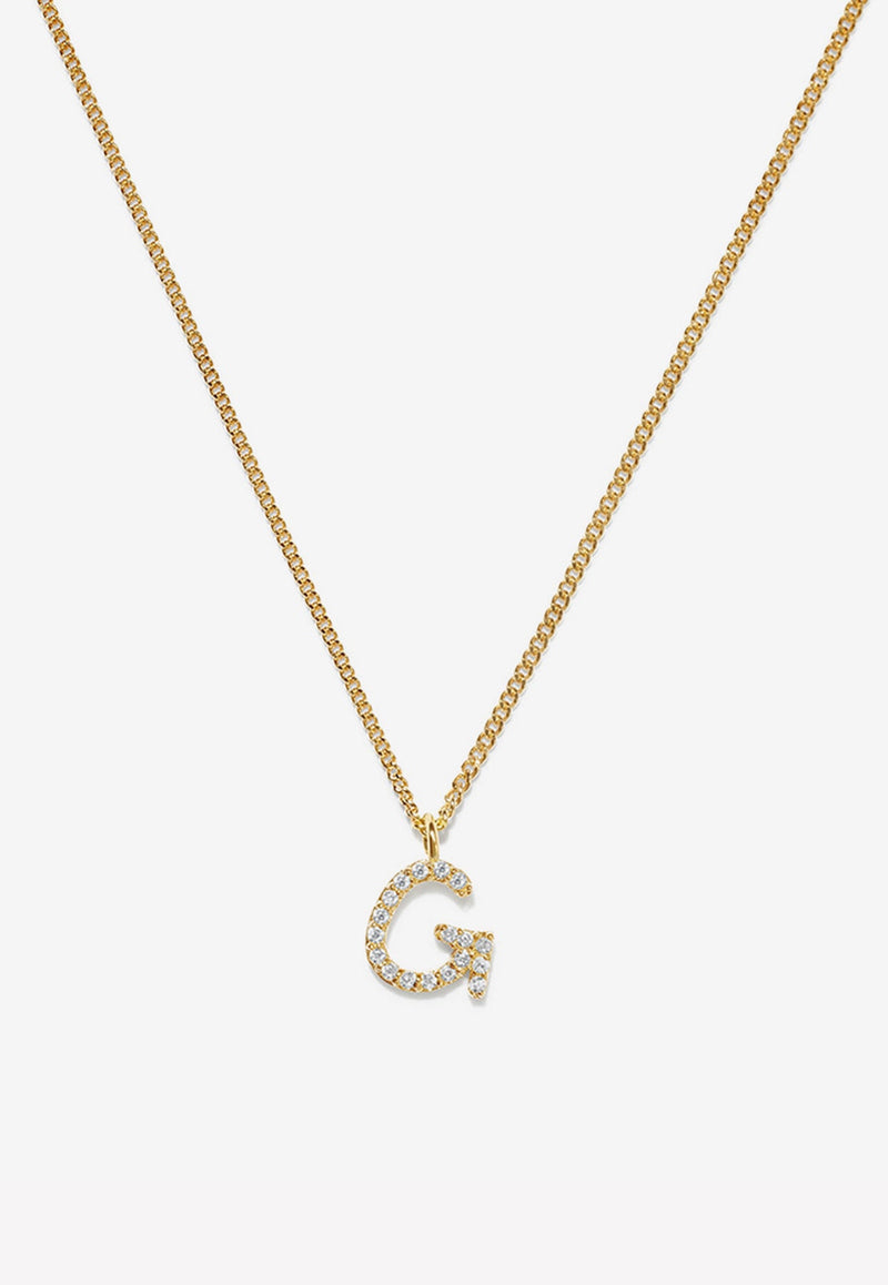 Bobbi Alphabet G Necklace