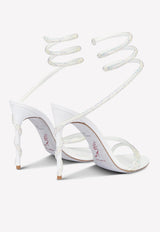 Margot 105 Wraparound Satin Sandals