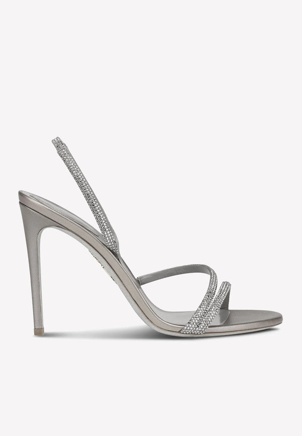 Irina 105 Crystal-Embellished Sandals