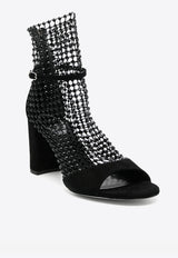 Galaxia 80 Crystal Mesh Sandals