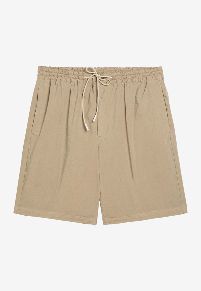 Drawstring Bermuda Shorts