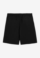 Drawstring Bermuda Shorts