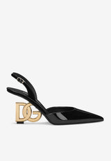 75 Logo-Heels Slingback Pumps