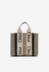 Small Woody Logo Tote Bag