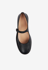 Rubie Ballet Flats in Leather