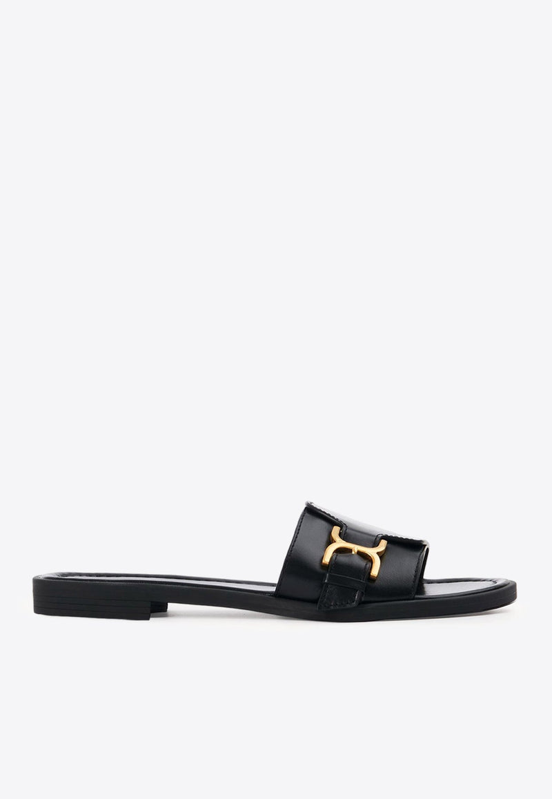 Marcie Leather Slides