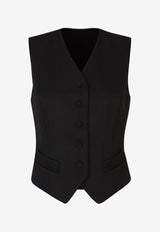 X Atelier Jolie Reversible Wool Vest