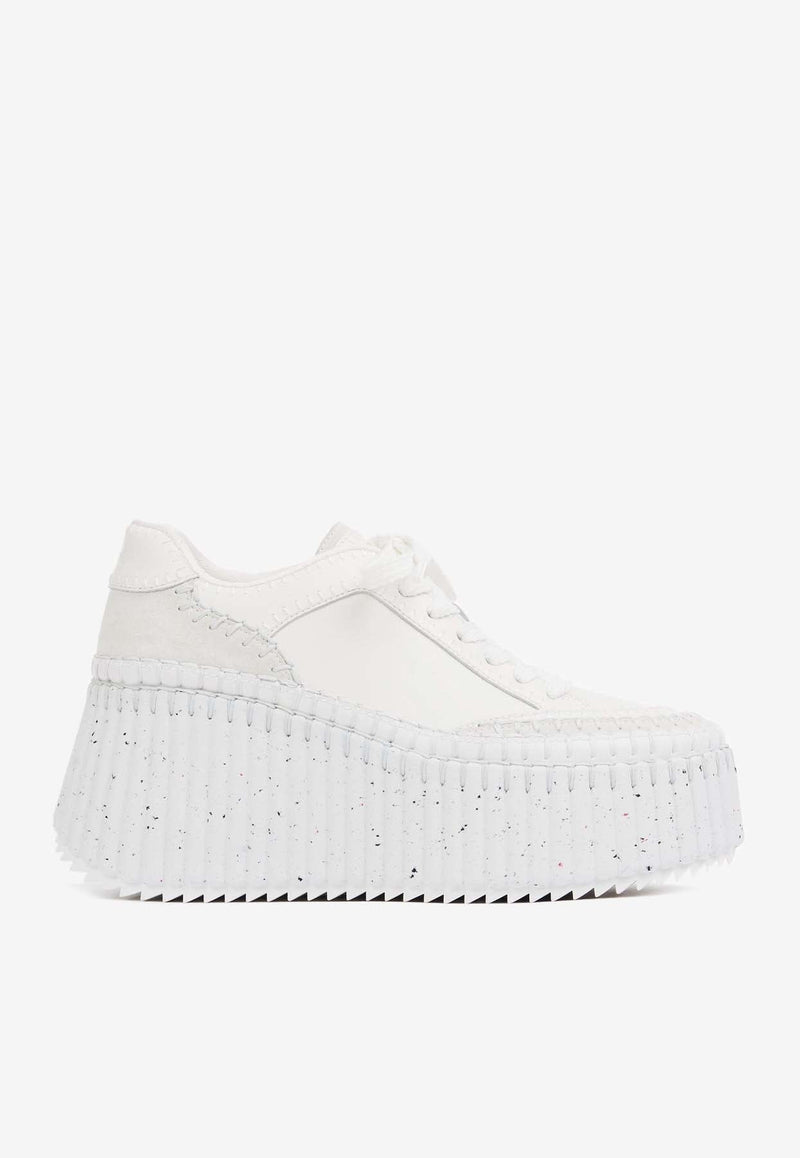 Nama Wedge Low-Top Sneakers