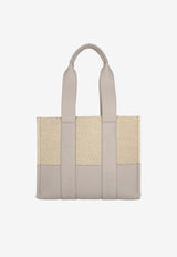 Paneled Woody Tote Bag