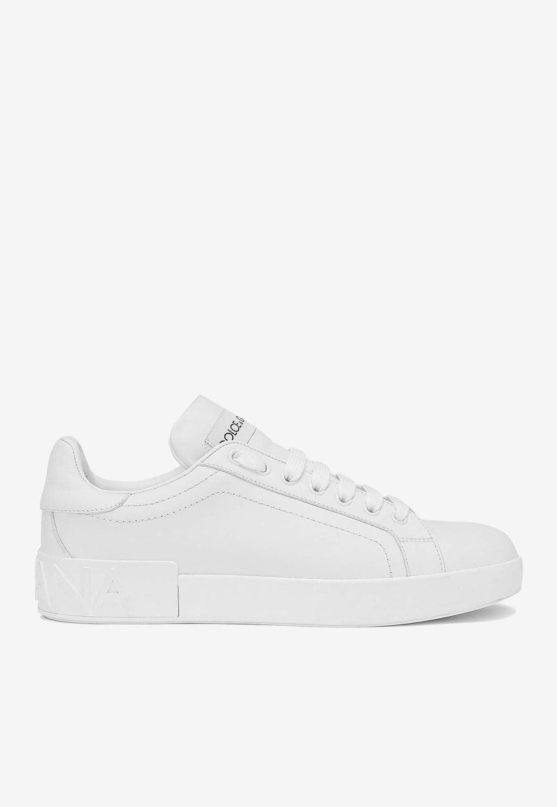 Portofino Leather Low-Top Sneakers