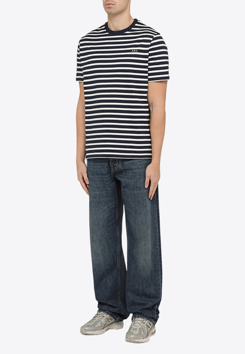 Emilien Striped Crewneck T-shirt