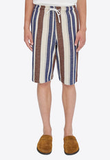 Paul Striped Bermuda Shorts