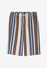 Paul Striped Bermuda Shorts