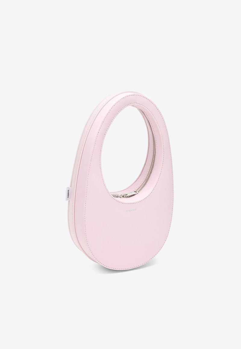 Mini Swipe Oval-Shaped Hobo Bag
