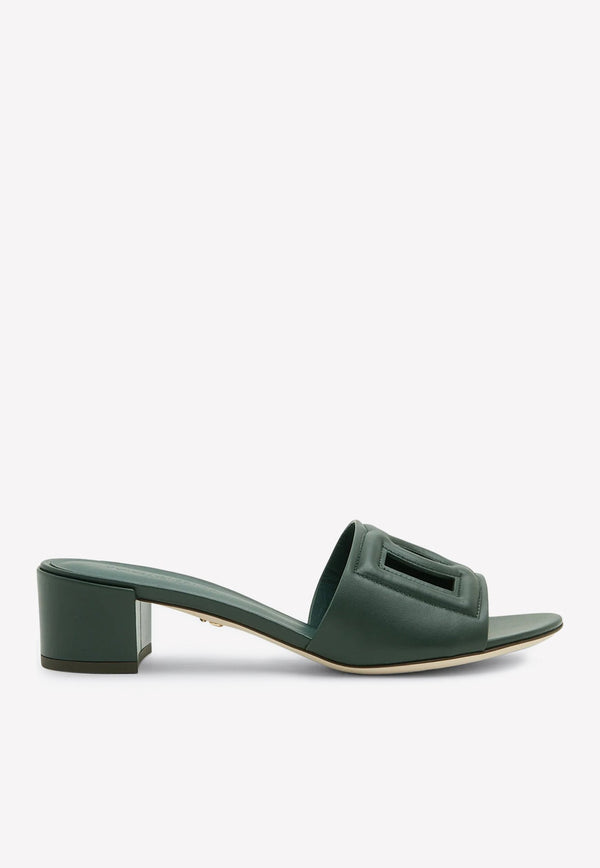 Millennials 40 DG Mules in Calf Leather