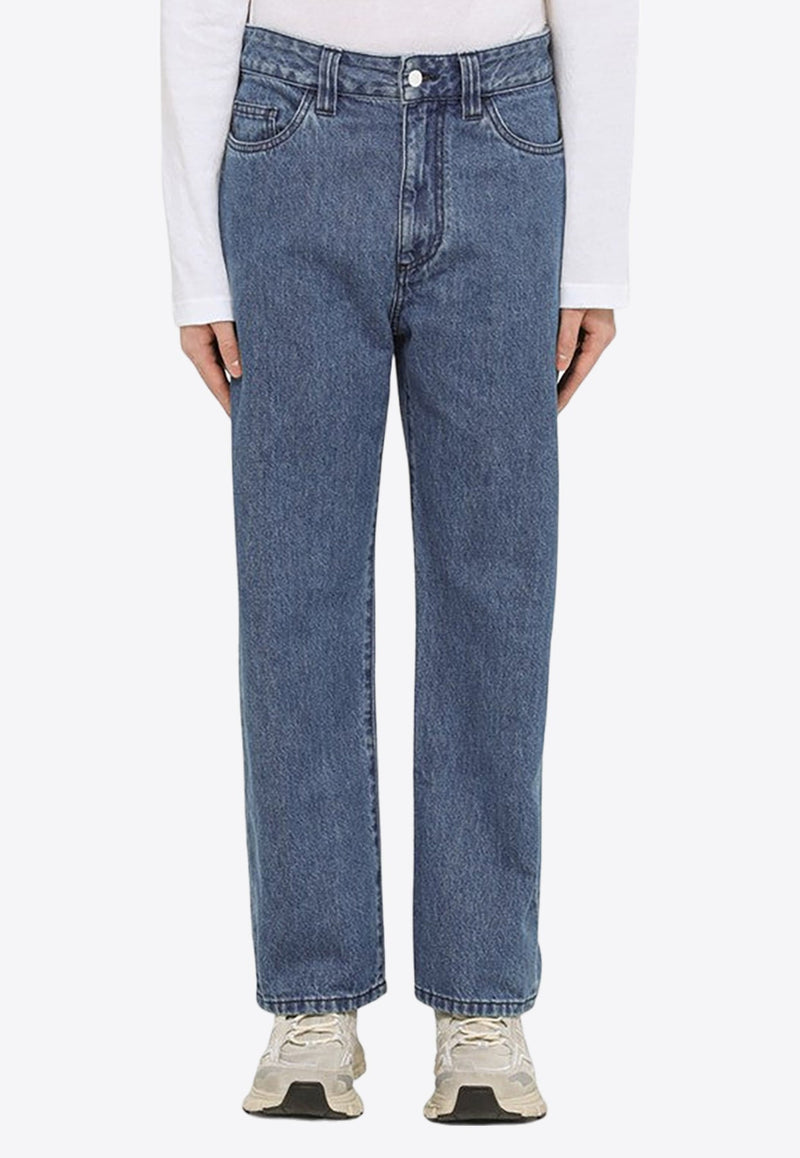 Basic Straight-Leg Jeans