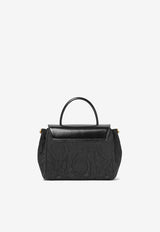 La Medusa Lurex Brocade Top Handle Bag