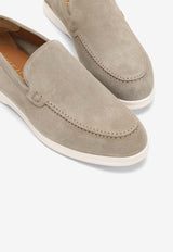 Suede Slip-On Loafers