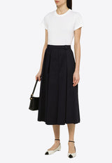 Flounced Henrique Midi Skirt