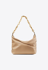 Small Diamond Hobo Bag in Leather