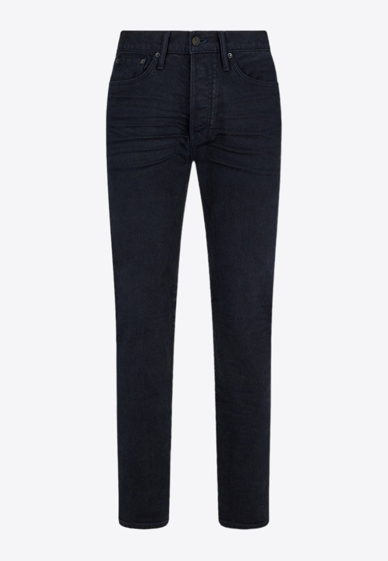 Selvedge Straight-Leg Jeans