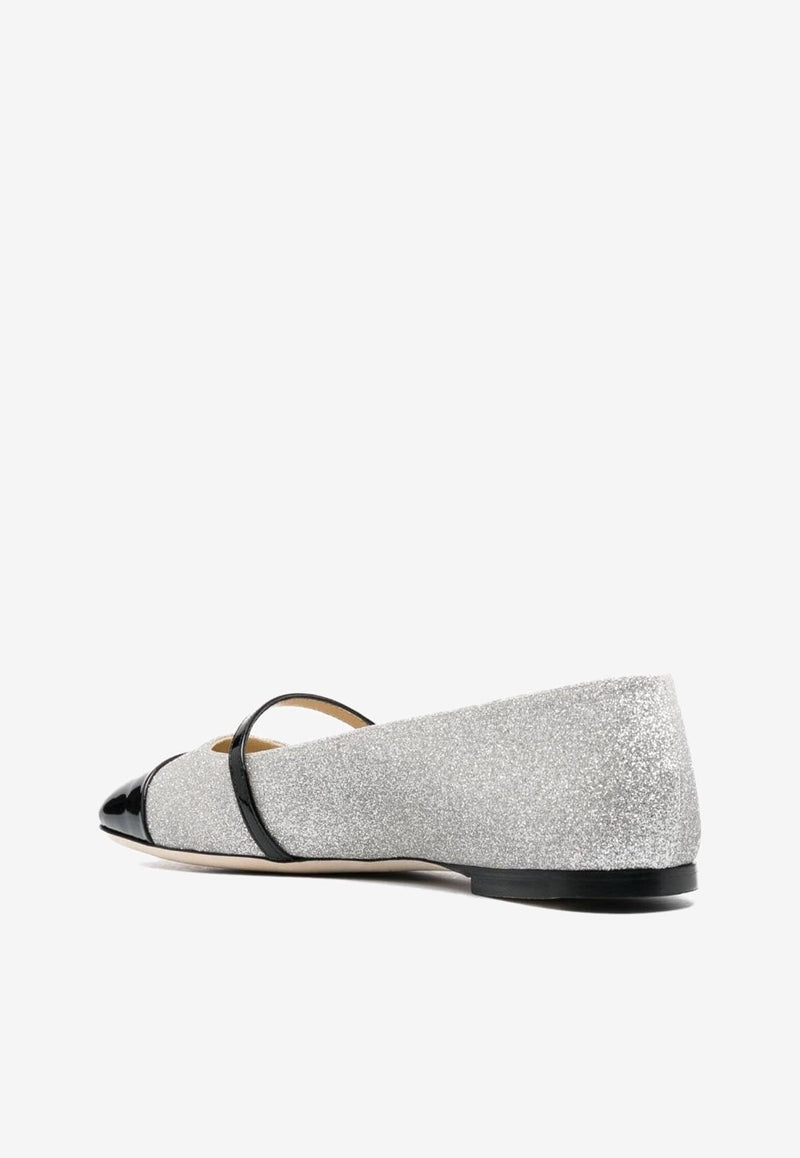 Elisa Glitter Ballet Flats