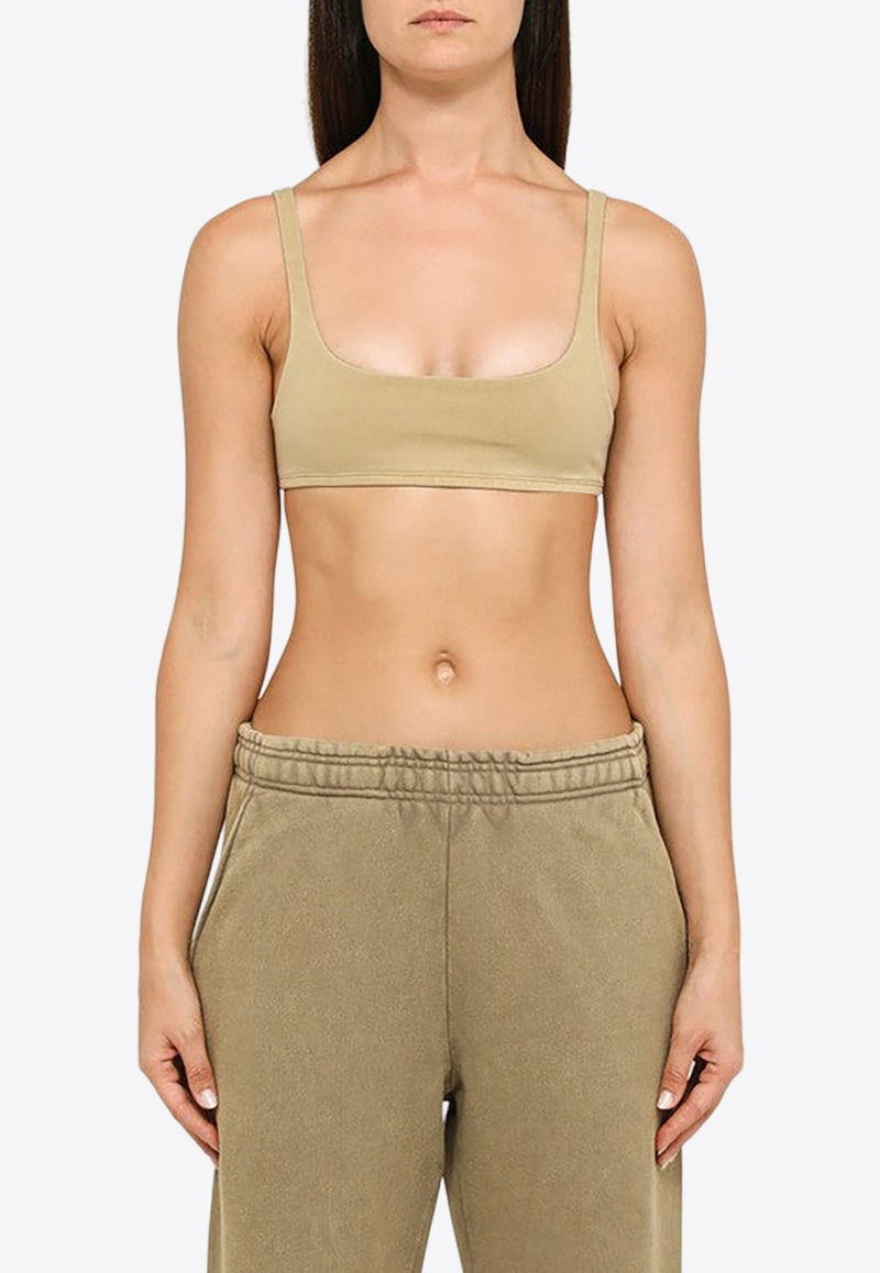 Washed-Out Cropped Top