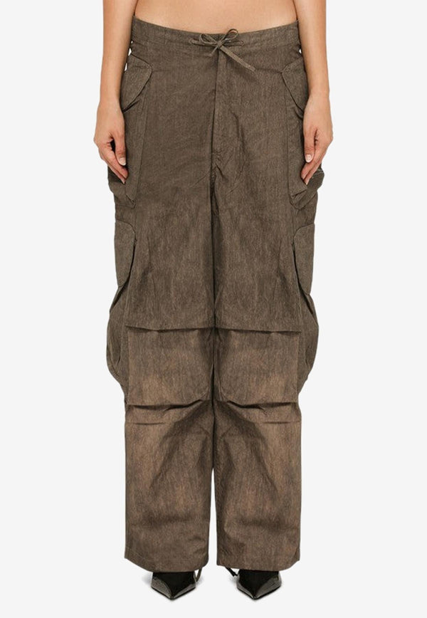 Gocar Wide-Leg Cargo Pants