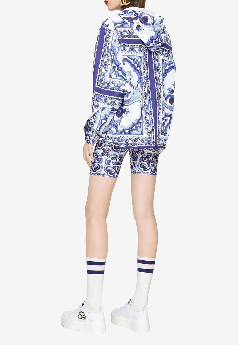 Majolica Print Lightweight Jacket