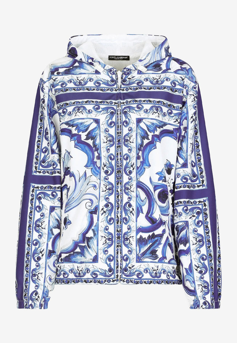 Majolica Print Lightweight Jacket