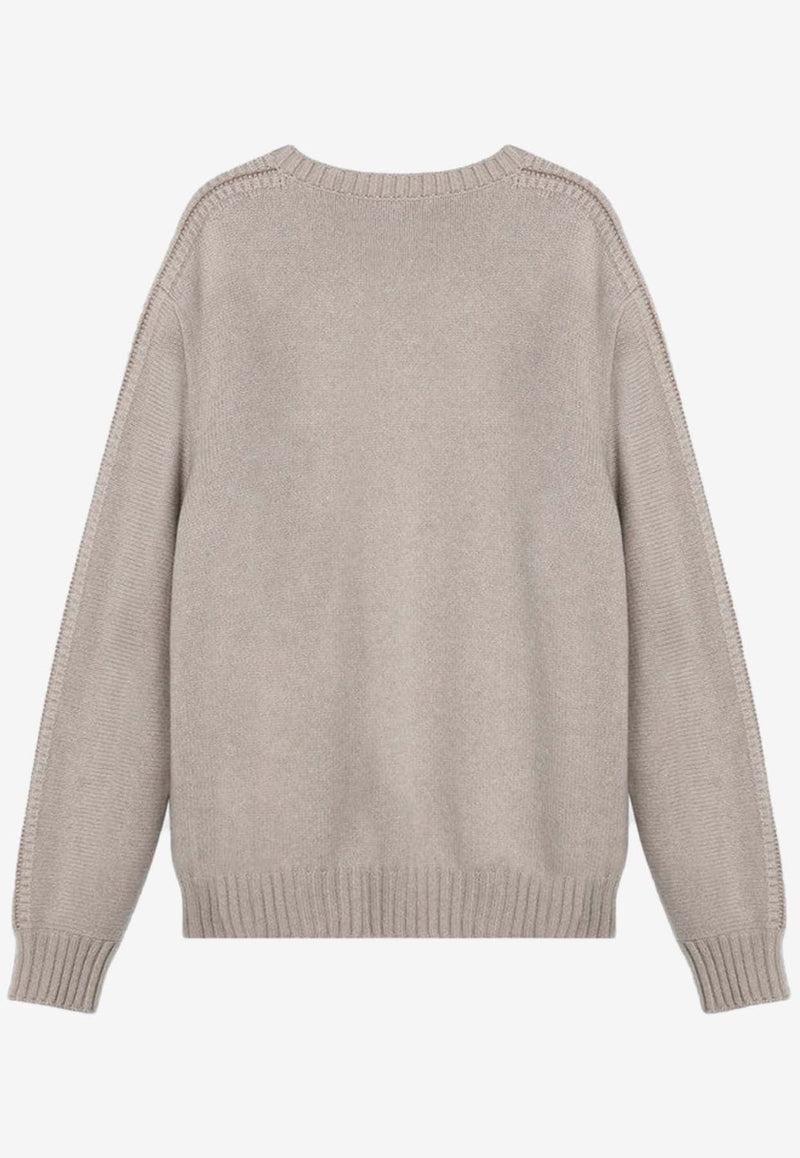 Cervatto Knitted Cashmere Sweater