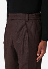 Reinga Wool and Cashmere Tailored Pants