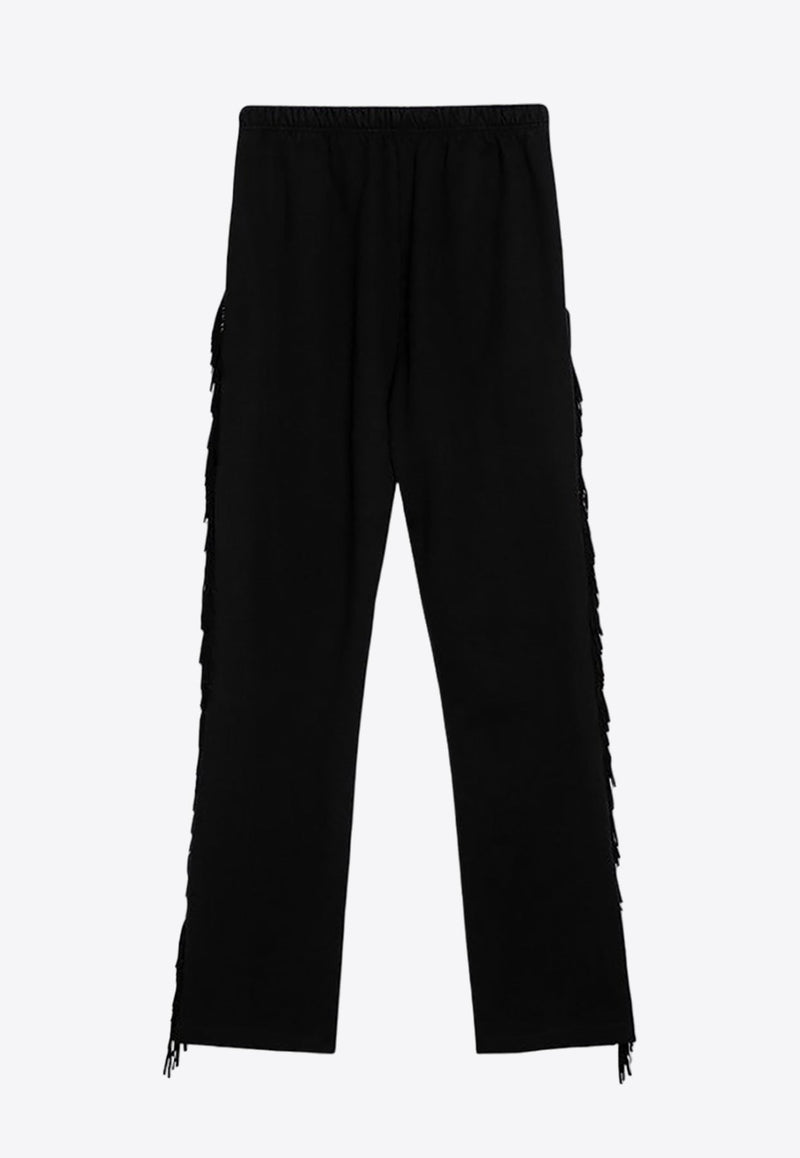 Fringed Track Pants