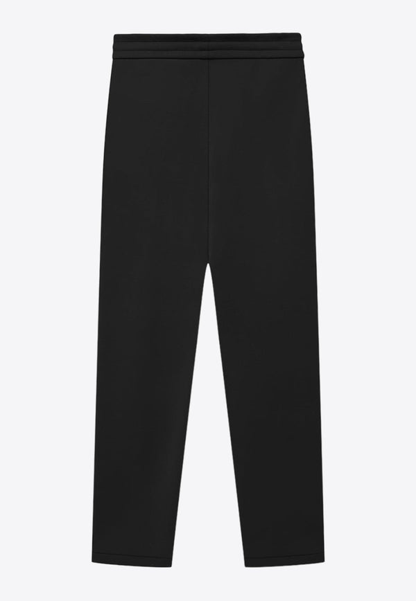 Straight-Leg Drawstring Track Pants